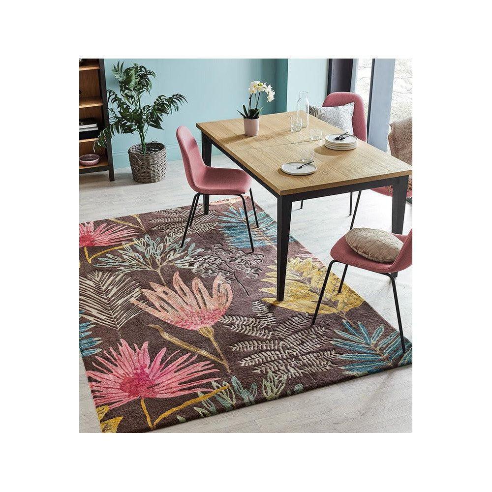 Harlequin Yasuni Cerise Wool & Viscose Designer Rug