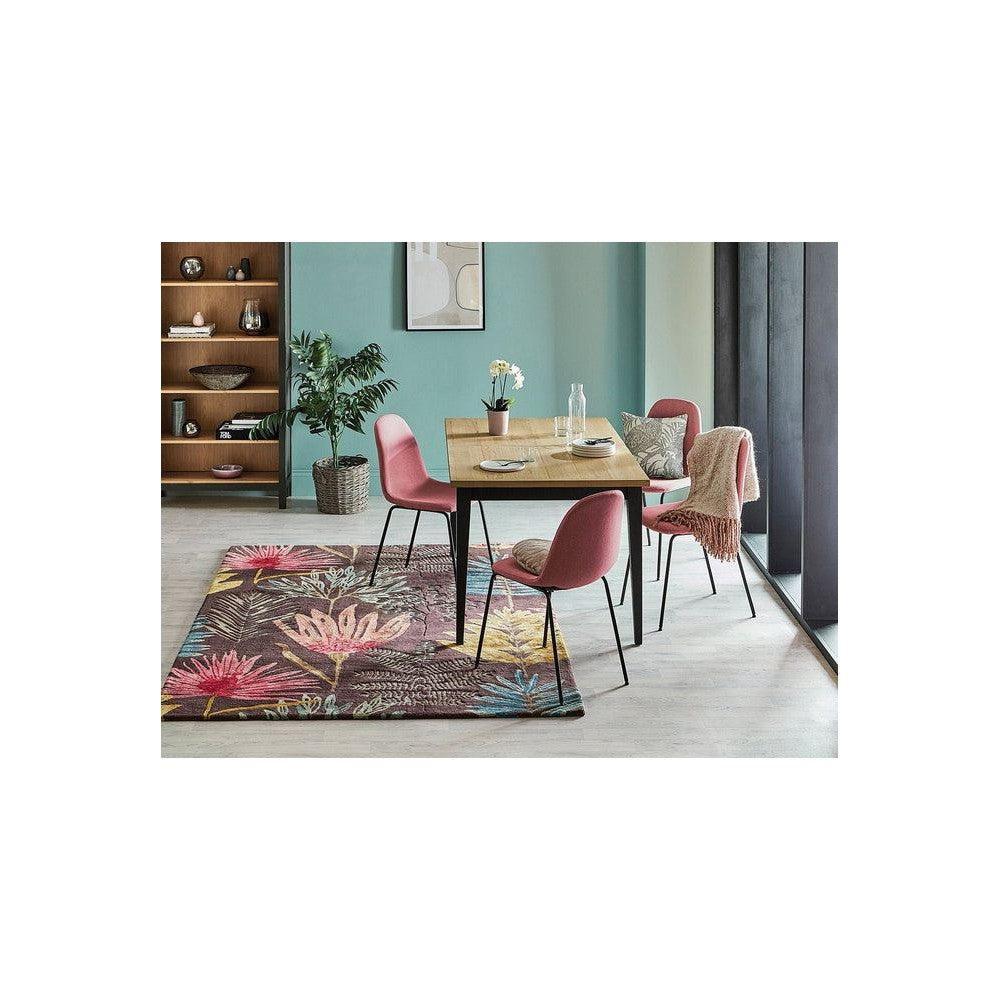Harlequin Yasuni Cerise Wool & Viscose Designer Rug