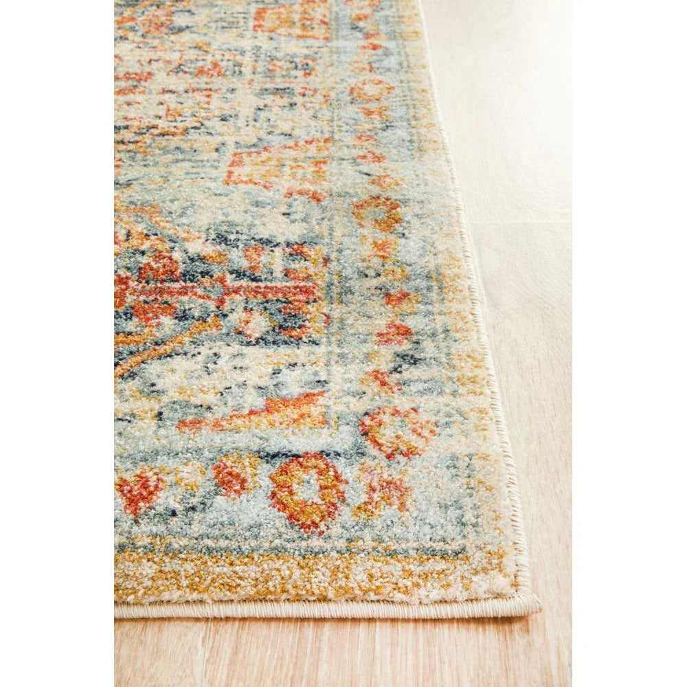 Legacy Blue Runner Rug - ICONIC RUGS