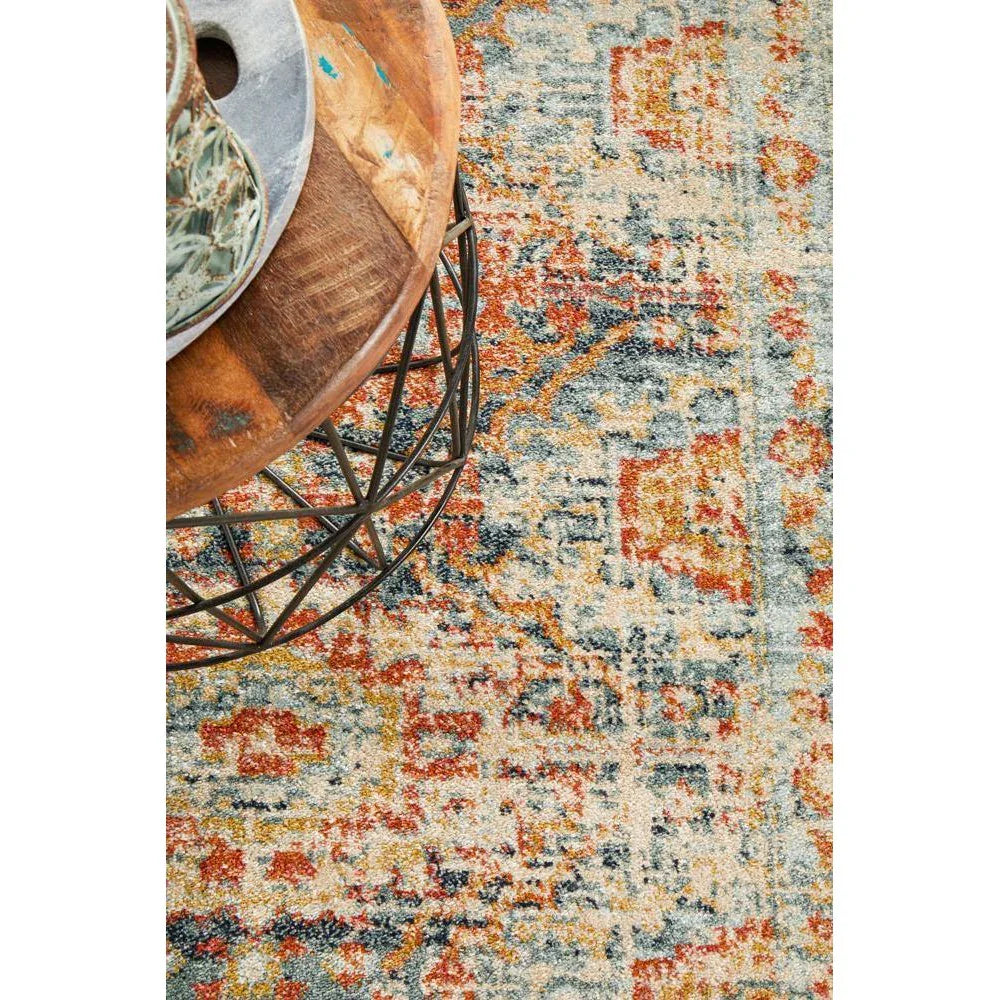 Legacy Blue Runner Rug - ICONIC RUGS