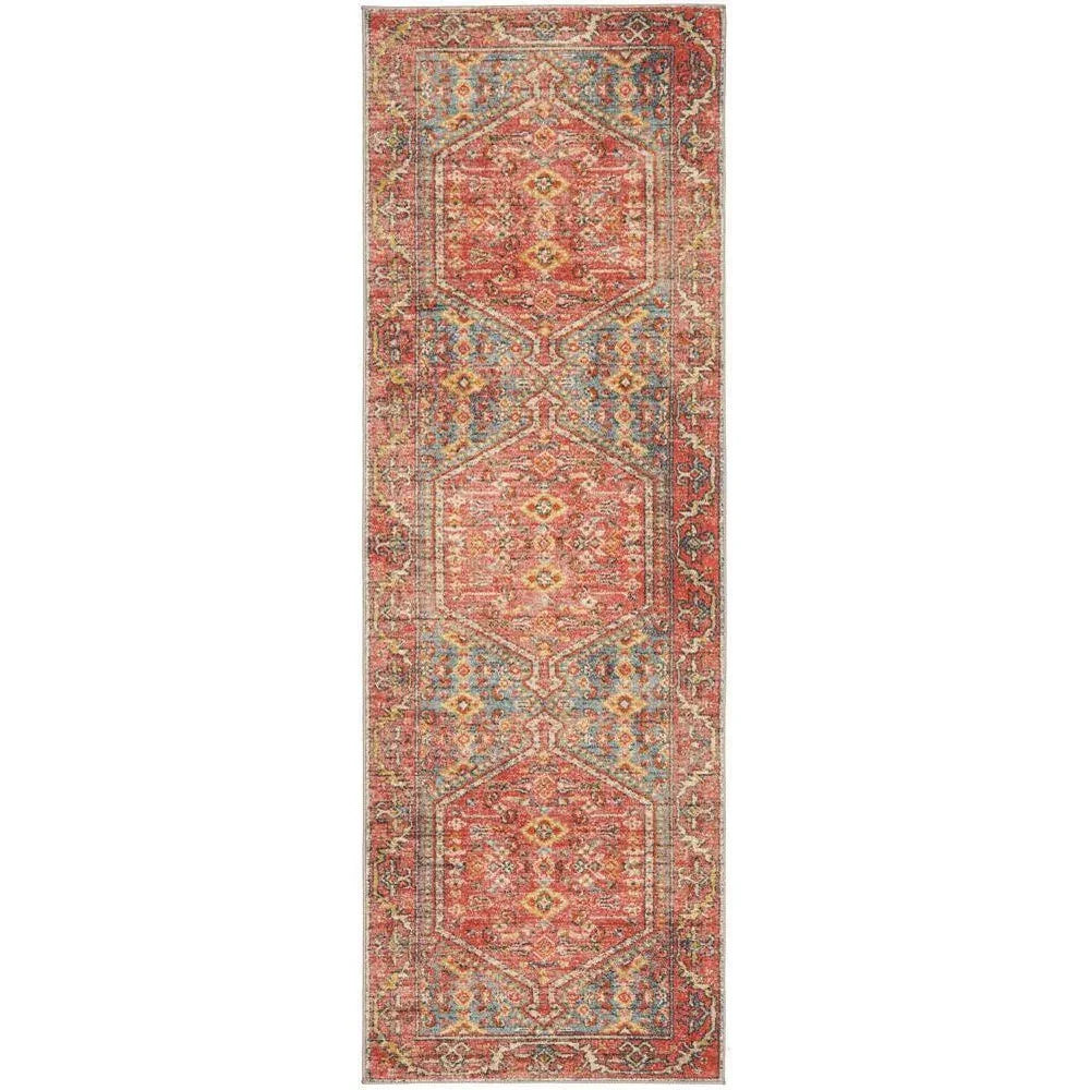 Legacy Crimson Runner Rug - ICONIC RUGS