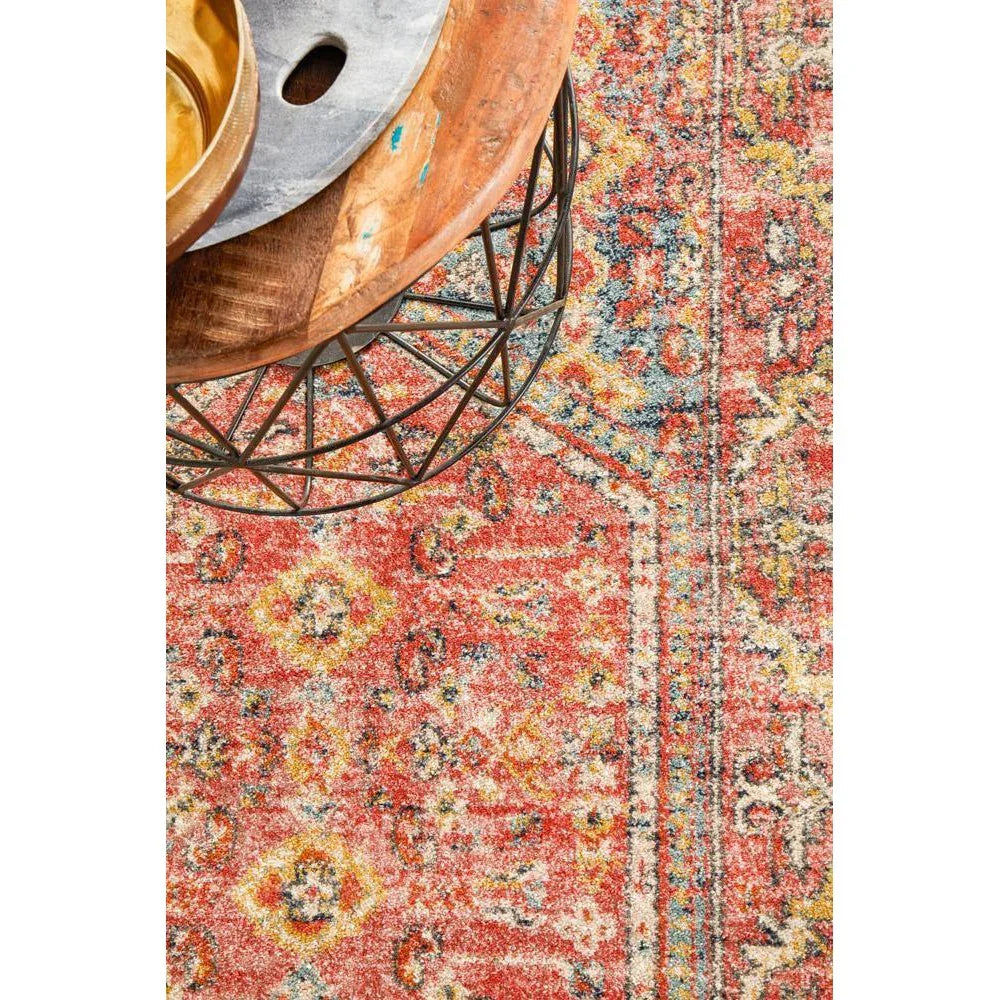 Legacy Crimson Runner Rug - ICONIC RUGS