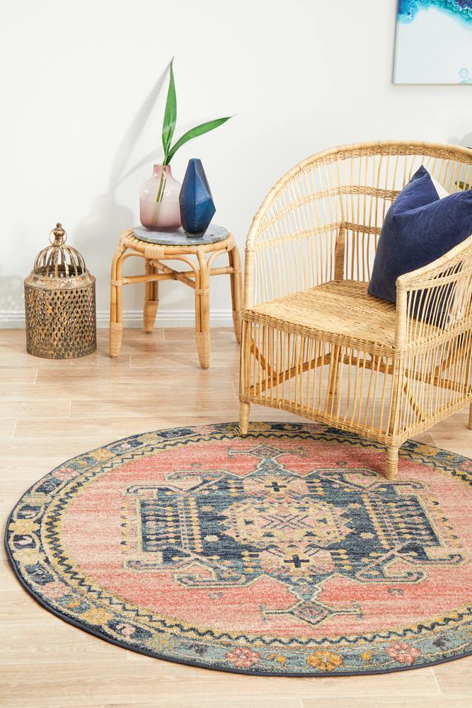 Legacy Earth Round Rug - ICONIC RUGS