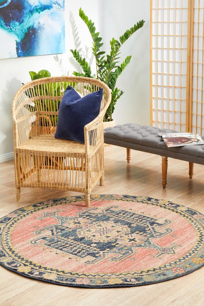 Legacy Earth Round Rug - ICONIC RUGS
