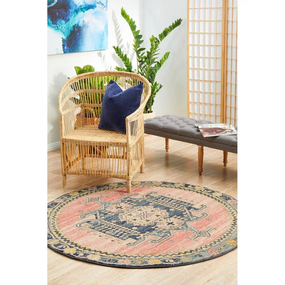 Legacy Earth Round Rug - ICONIC RUGS