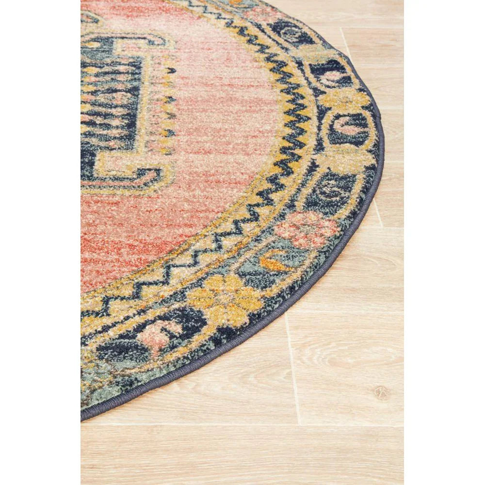 Legacy Earth Round Rug - ICONIC RUGS