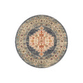 Legacy Ecru Round Rug - ICONIC RUGS