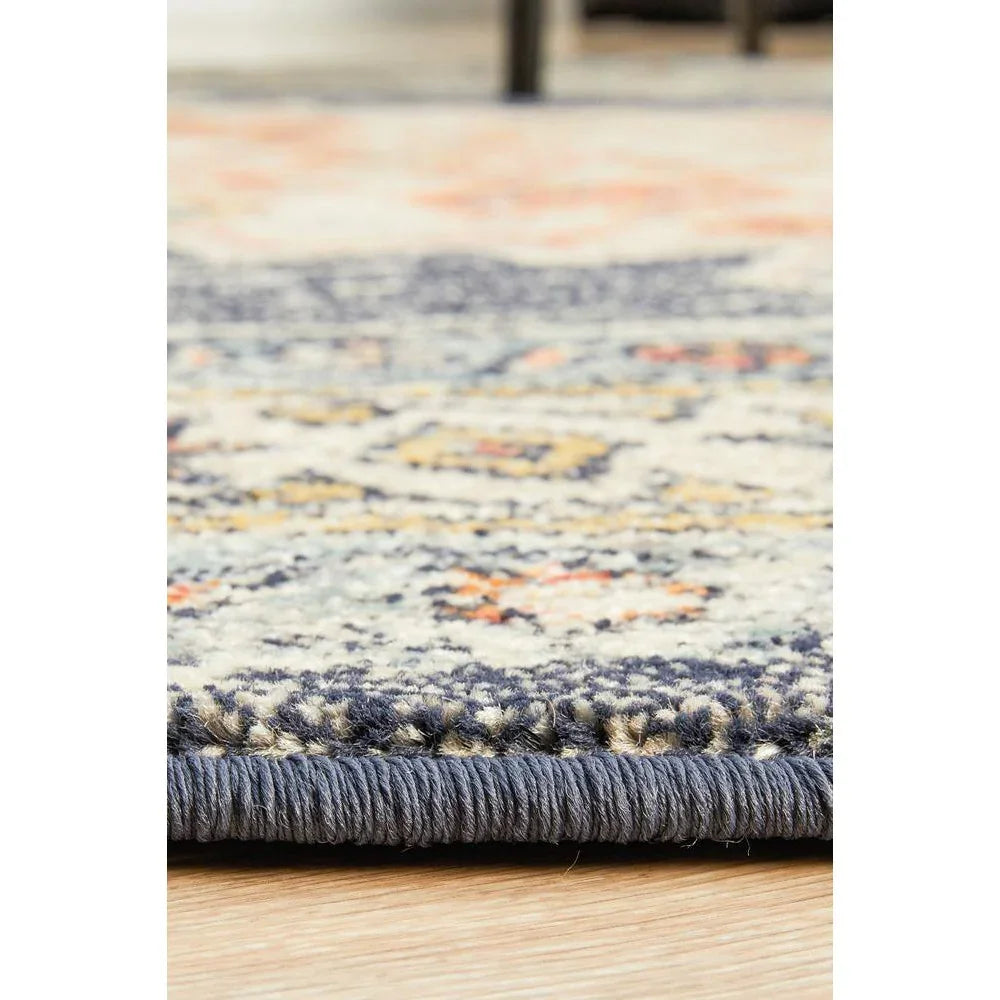 Legacy Ecru Round Rug - ICONIC RUGS