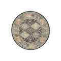 Legacy Navy Round Rug - ICONIC RUGS