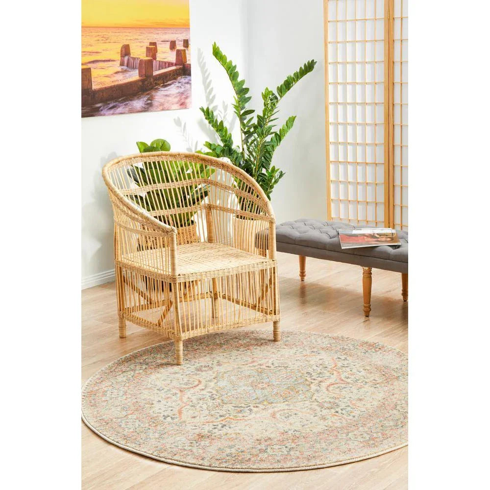 Legacy 861 Papyrus Round Rug - ICONIC RUGS