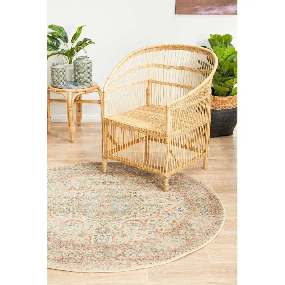 Legacy 861 Papyrus Round Rug - ICONIC RUGS