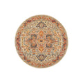 Legacy Rust Round Rug - ICONIC RUGS