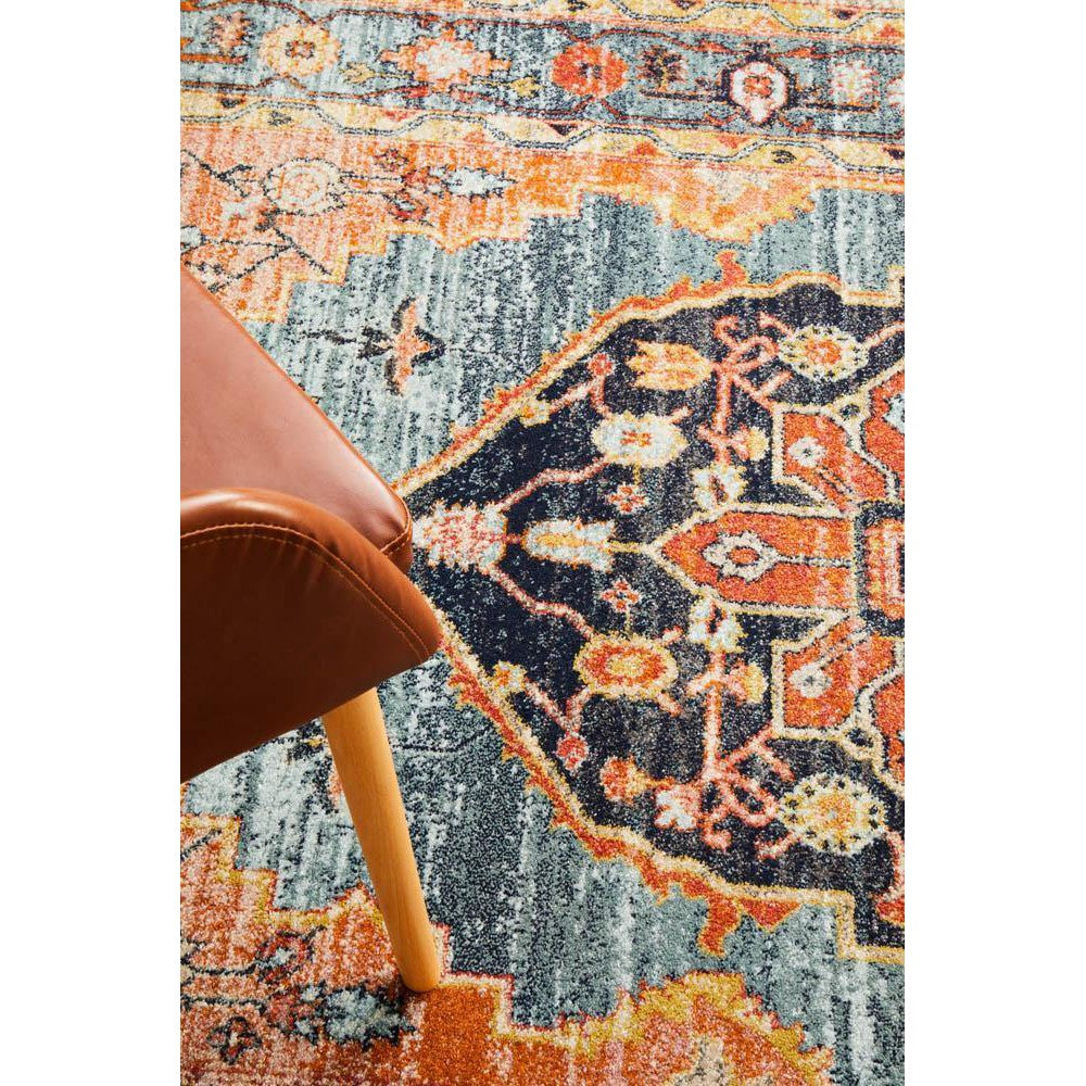 Legacy 862 Rust Rug - ICONIC RUGS