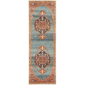 Legacy 862 Rust Runner Rug - ICONIC RUGS
