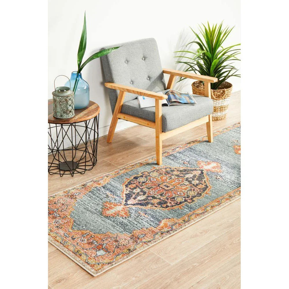 Legacy 862 Rust Runner Rug - ICONIC RUGS