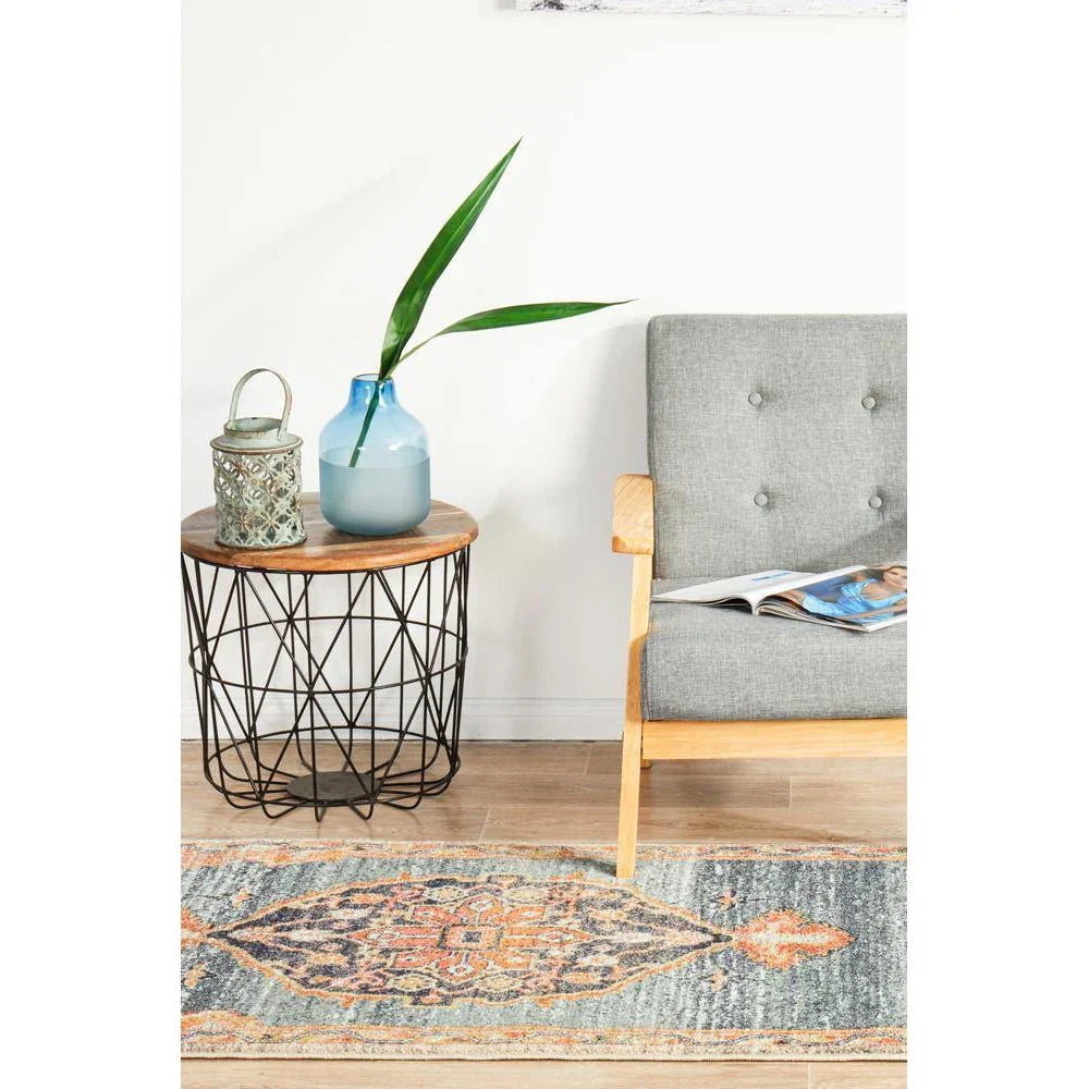 Legacy 862 Rust Runner Rug - ICONIC RUGS
