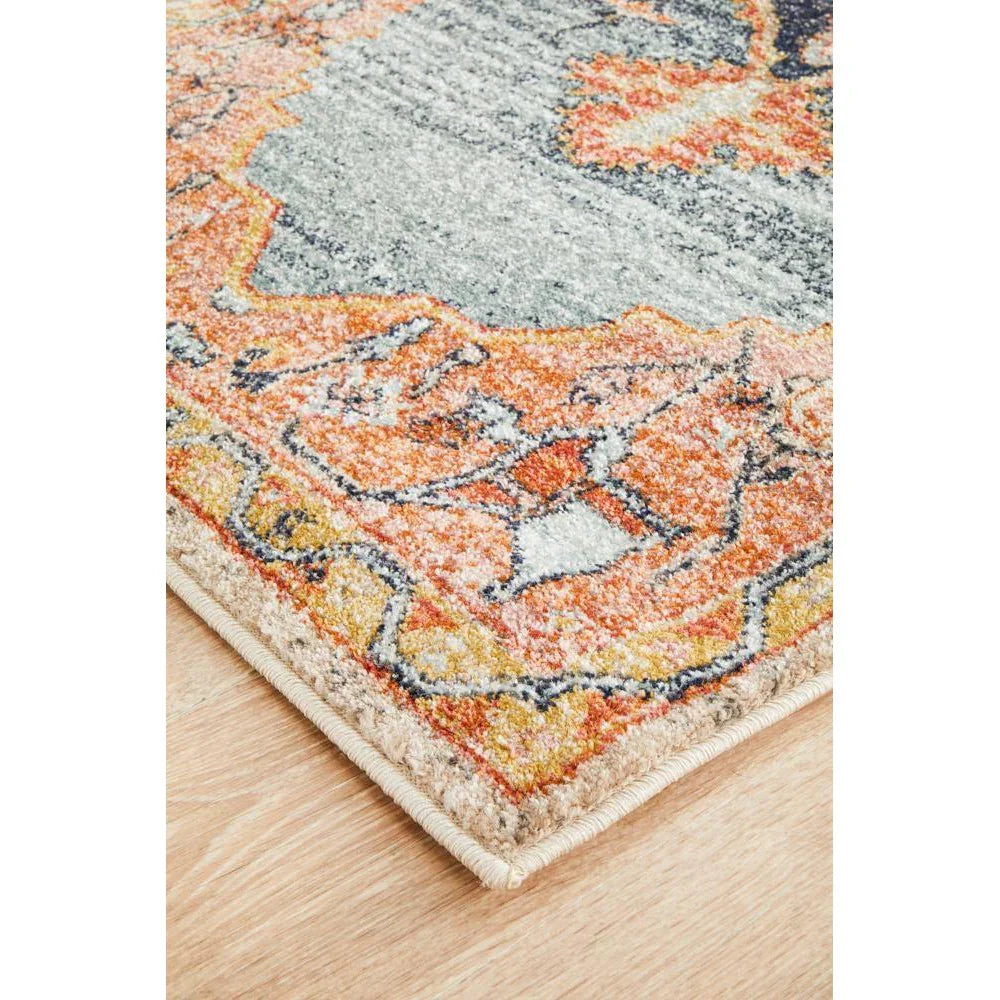 Legacy 862 Rust Runner Rug - ICONIC RUGS