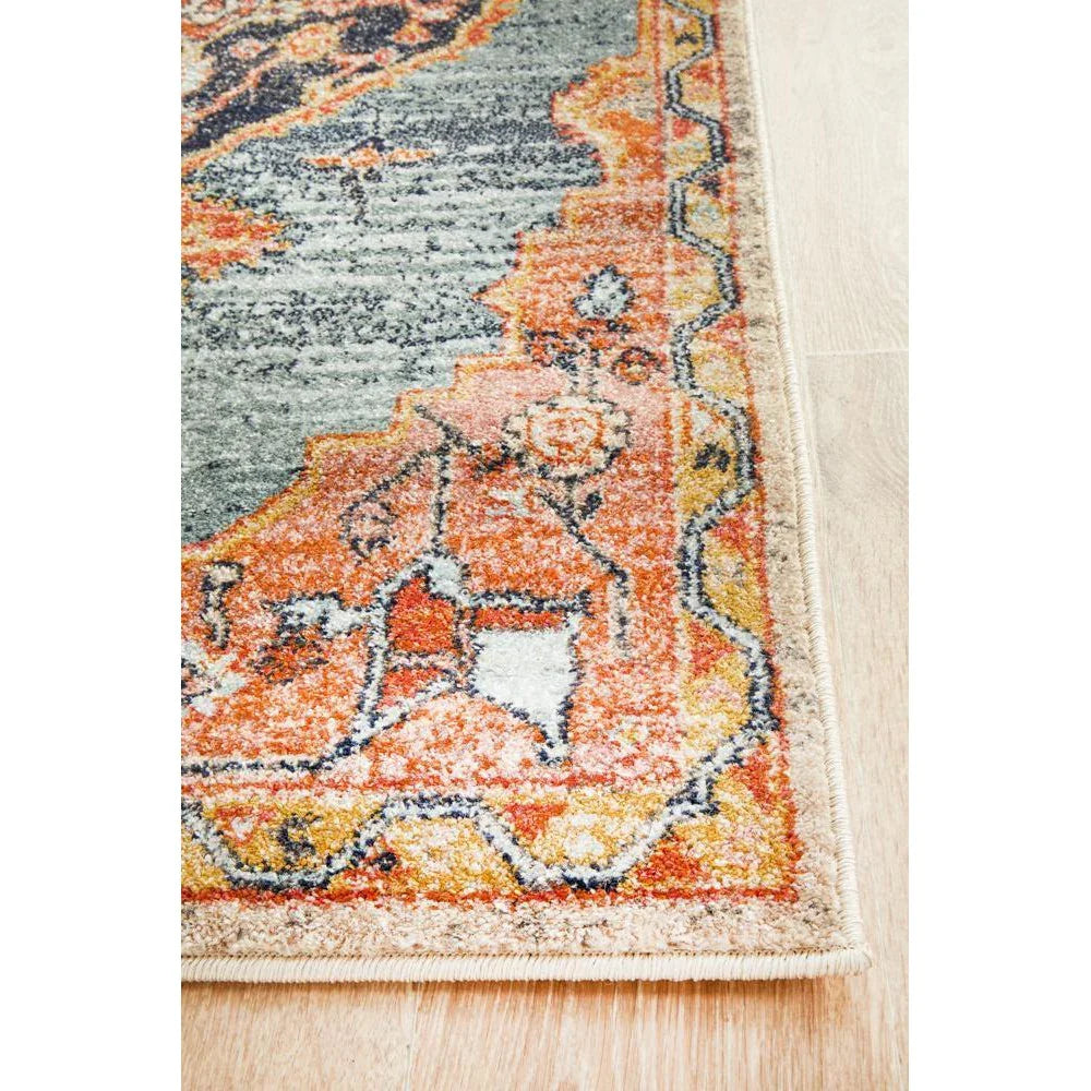 Legacy 862 Rust Runner Rug - ICONIC RUGS