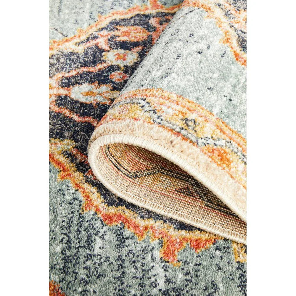 Legacy 862 Rust Runner Rug - ICONIC RUGS