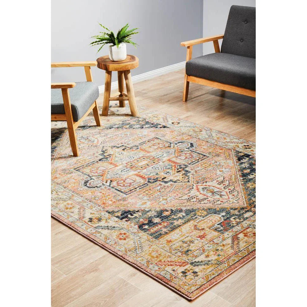 Legacy Salmon Rug - ICONIC RUGS
