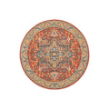 Legacy Terracotta Round Rug - ICONIC RUGS