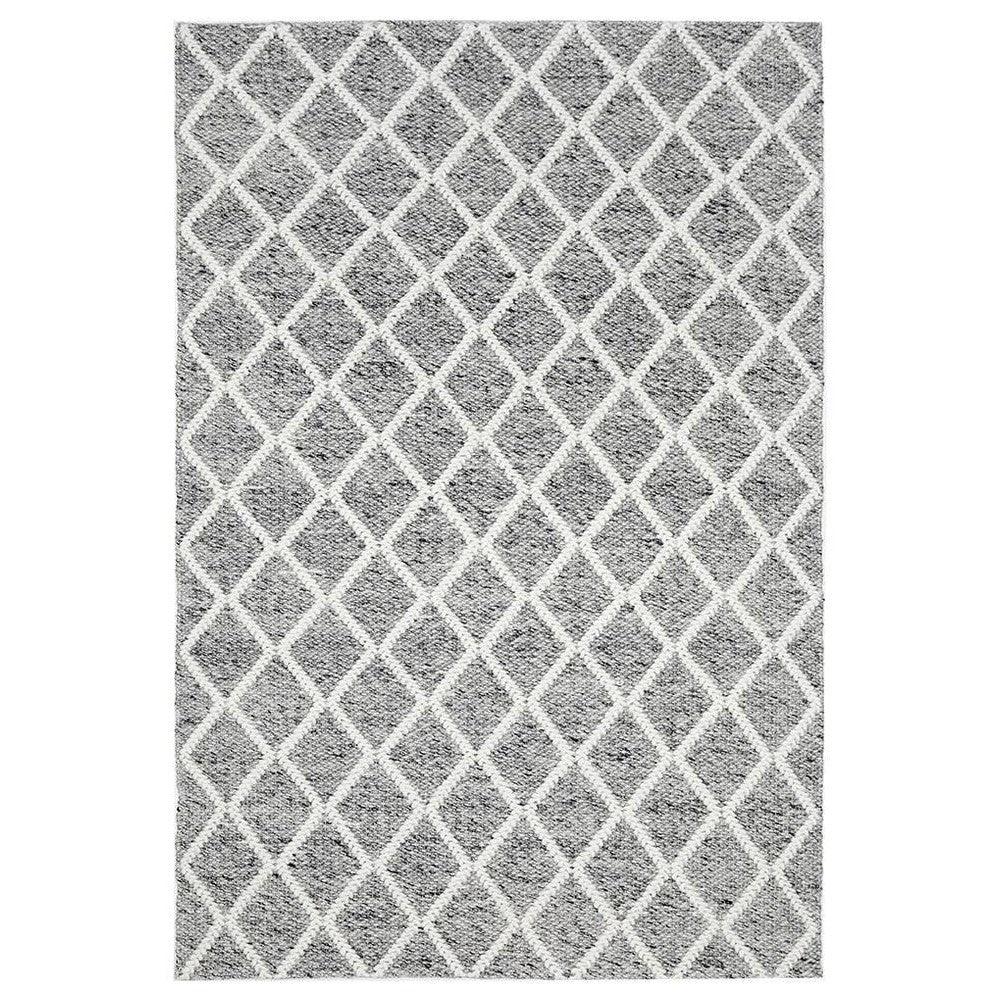 Huxley Grey Rug - ICONIC RUGS