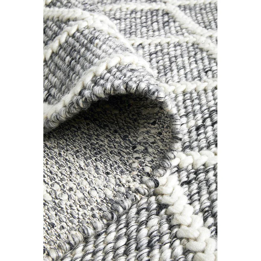 Huxley Grey Rug - ICONIC RUGS