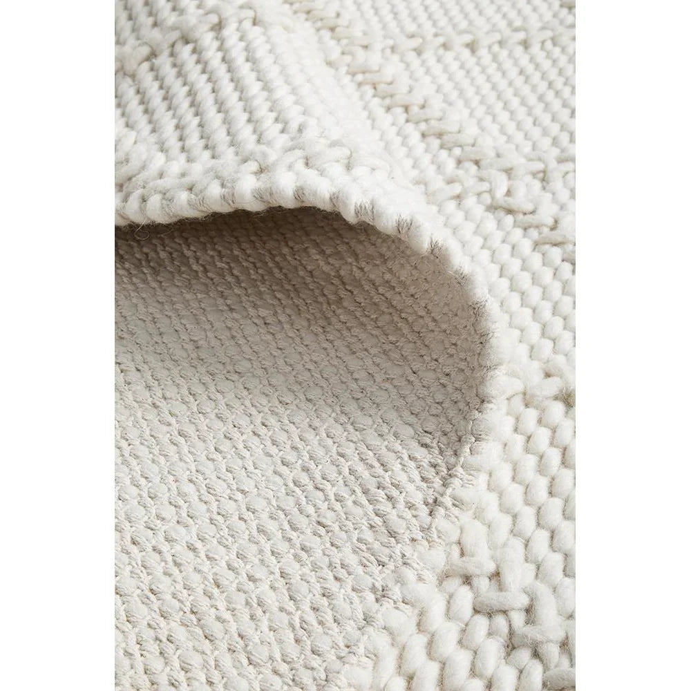 Huxley White Rug - ICONIC RUGS