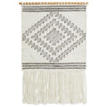 ICONIC RUGS 426 White Wall Hanging - ICONIC RUGS