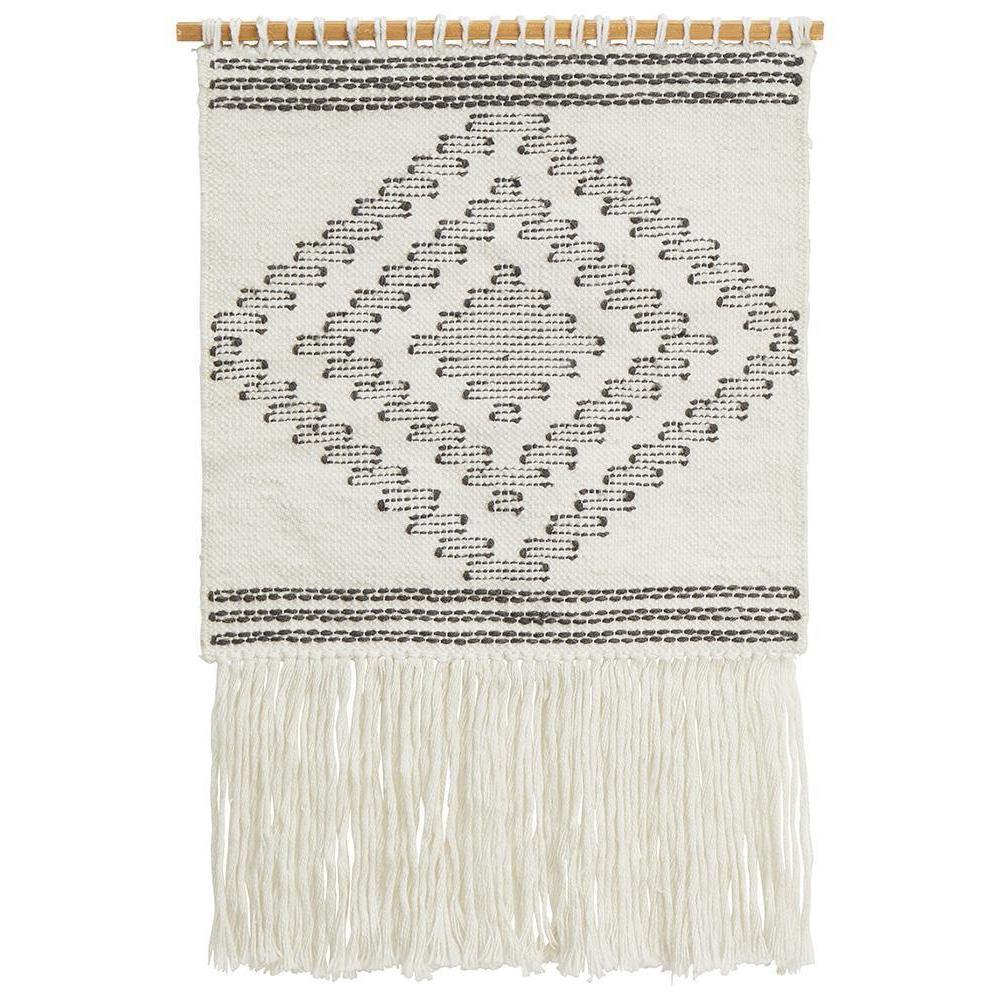 ICONIC RUGS 426 White Wall Hanging - ICONIC RUGS