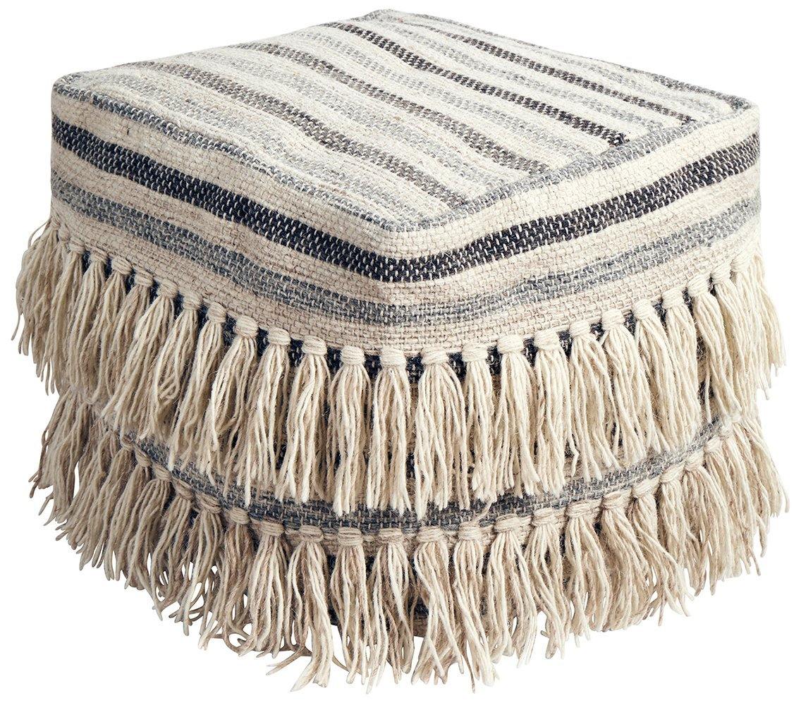 ICONIC RUGS 517 Natural Ottoman - ICONIC RUGS