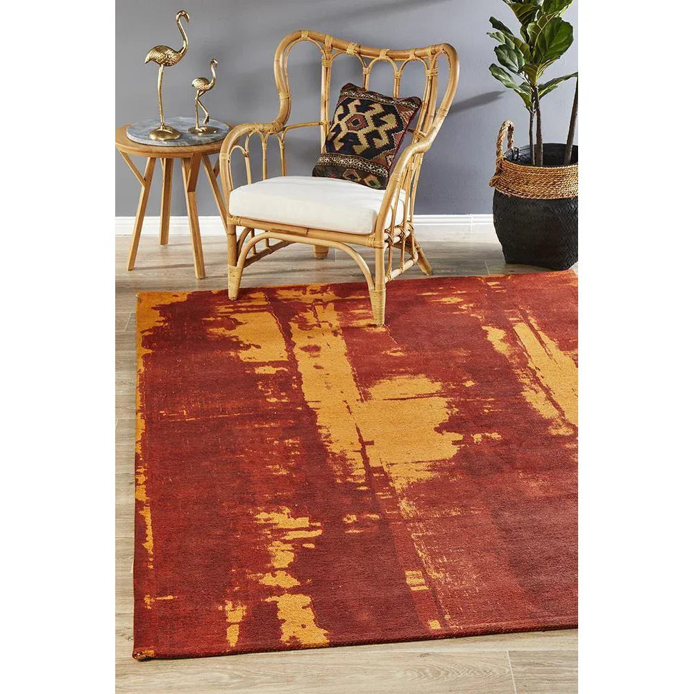 Magnolia Paprika Rug - ICONIC RUGS