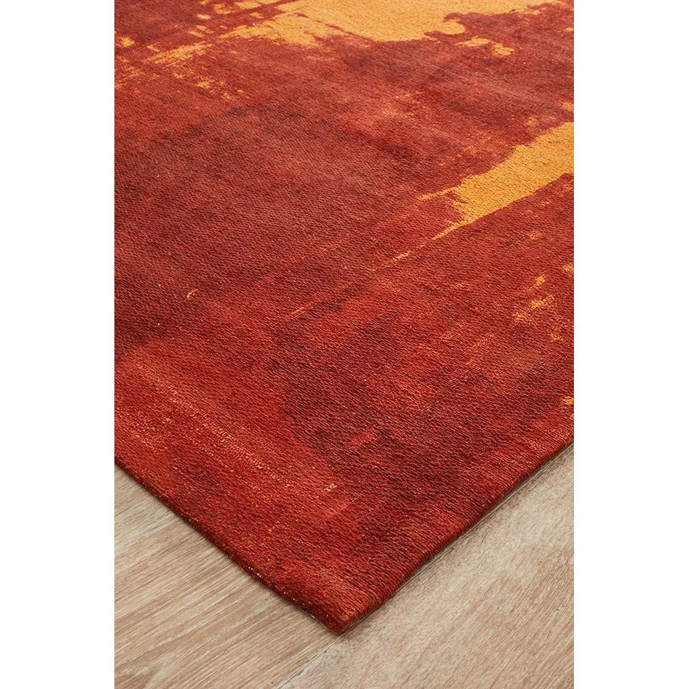 Magnolia Paprika Rug - ICONIC RUGS