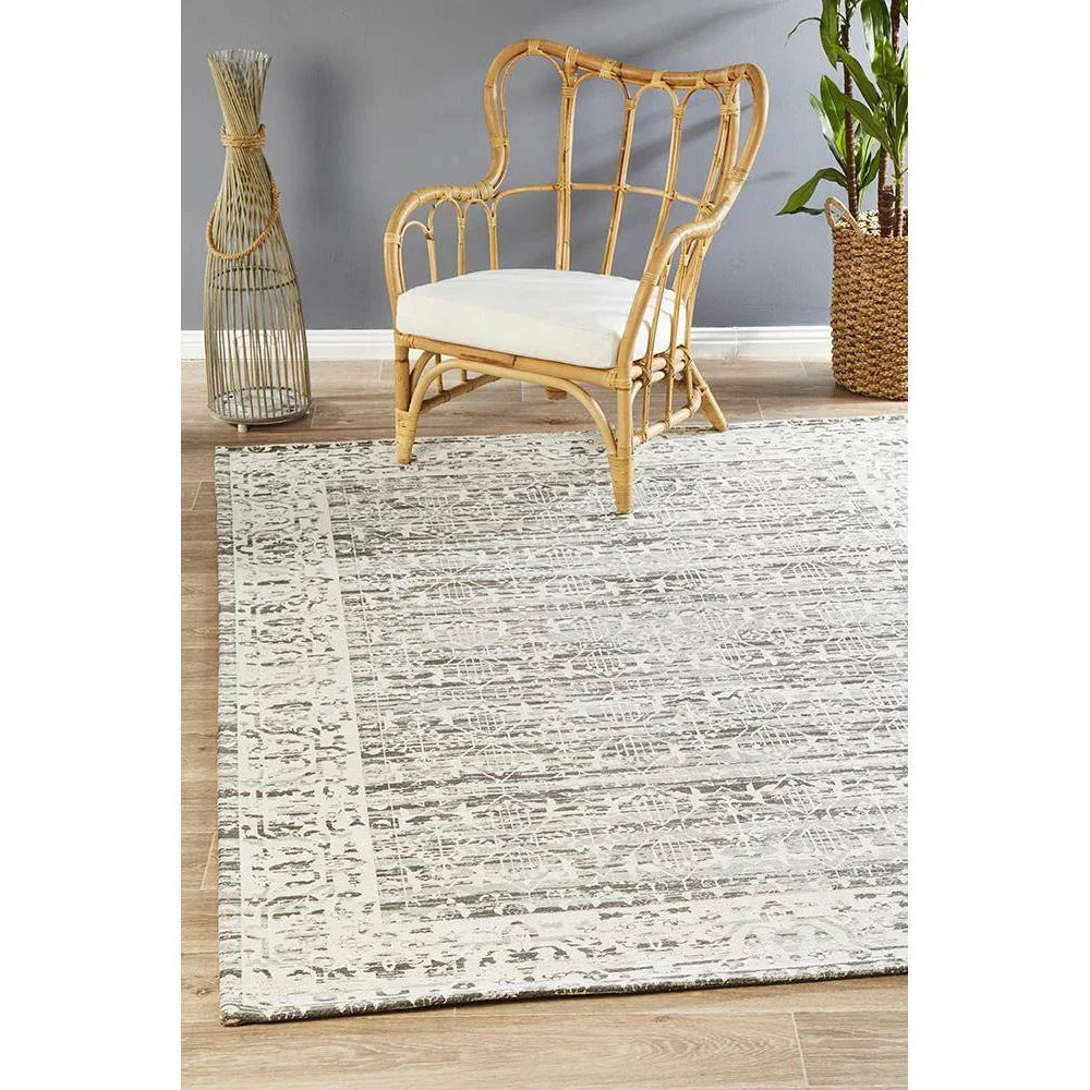 Magnolia Silver Rug - ICONIC RUGS