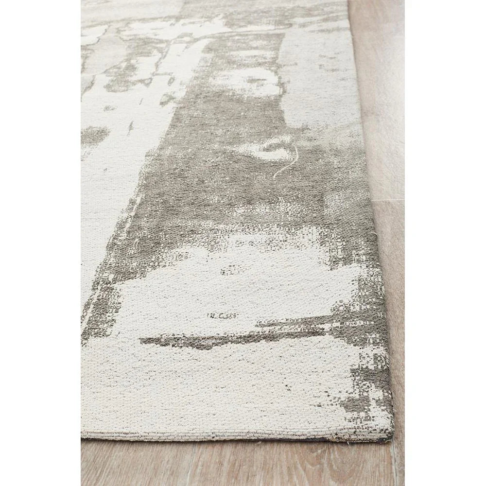 Magnolia Silver Runner Rug - ICONIC RUGS