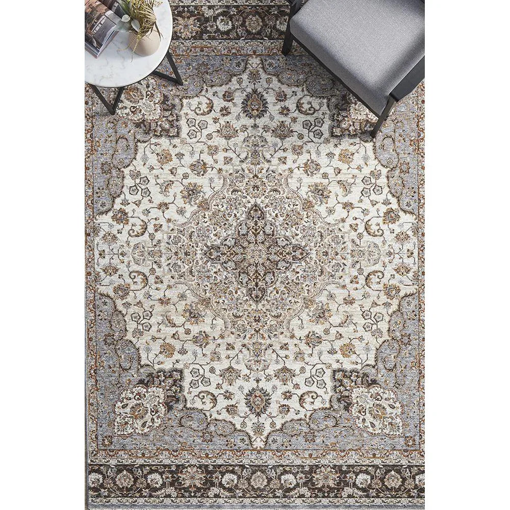 Jaipur 77 Silver Rug - ICONIC RUGS