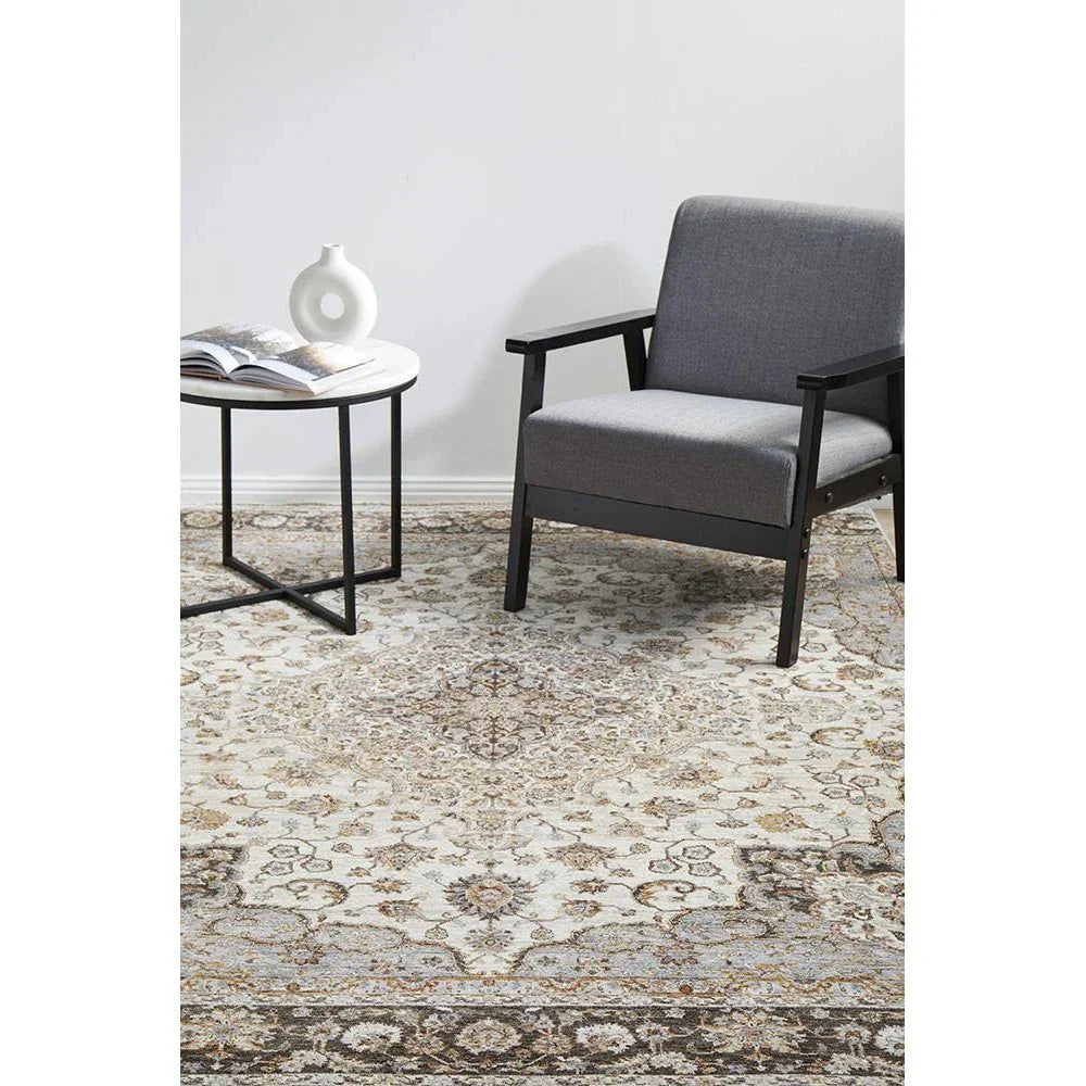 Jaipur 77 Silver Rug - ICONIC RUGS