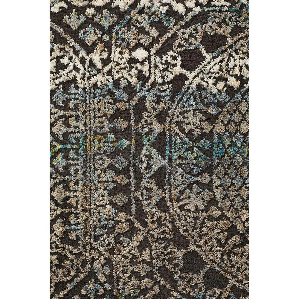 Jeryan Fluid Morrow Modern Blue Rug - ICONIC RUGS