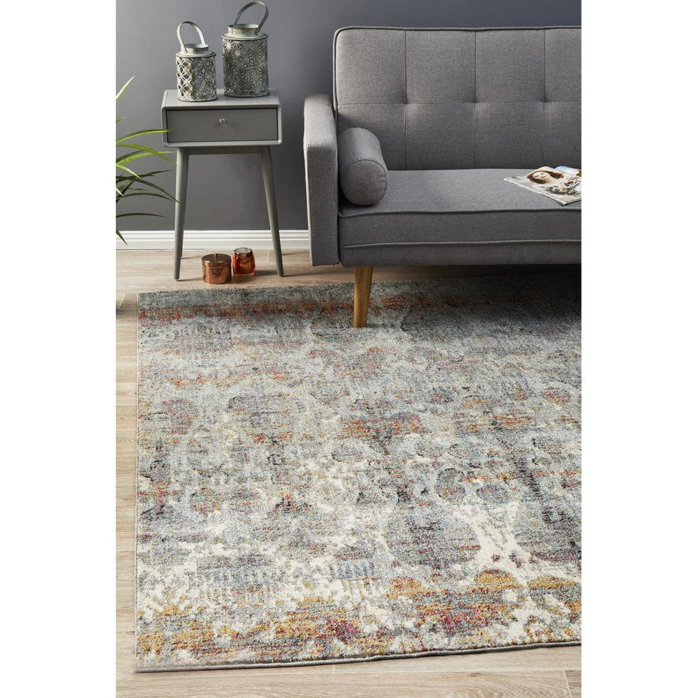 Jeryan Fluid Noon Modern Blue Rug