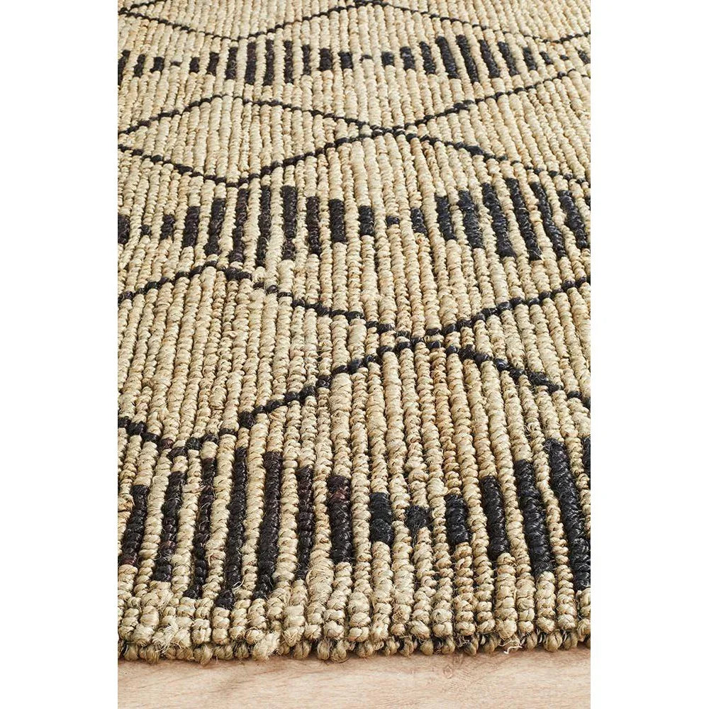 Kenya Kasa Hand Woven Tribal Jute Rug