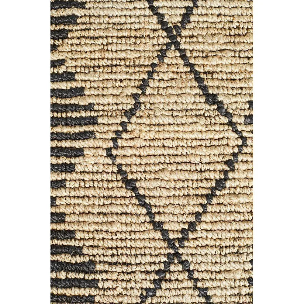 Kenya Kasa Hand Woven Tribal Jute Rug
