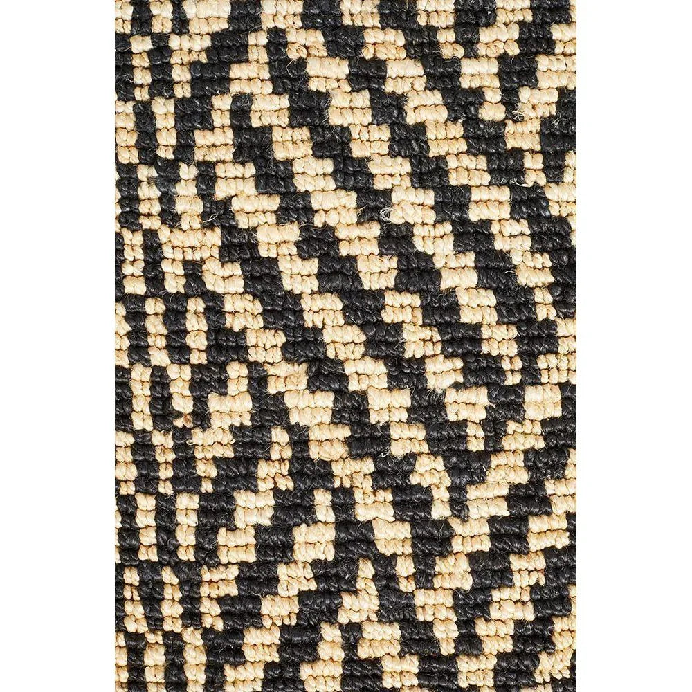 Kenya Kimi Hand Woven Tribal Jute Rug