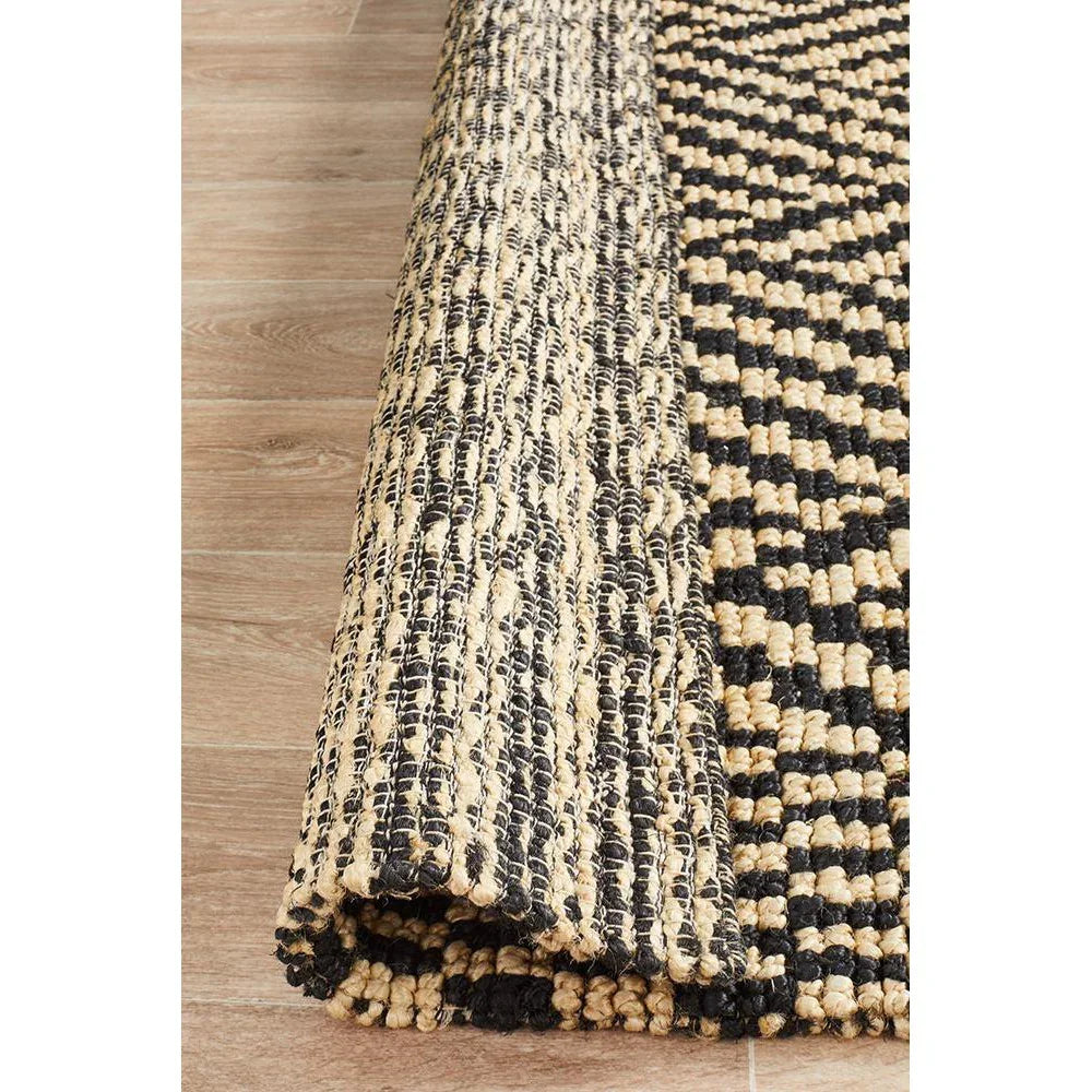 Kenya Kimi Hand Woven Tribal Jute Rug