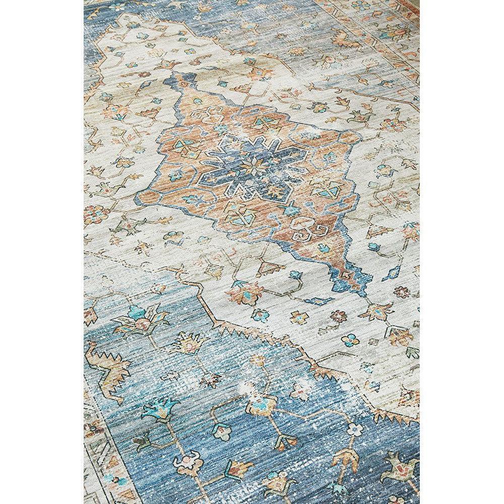 Kendra Blair Blue Washbale Rug