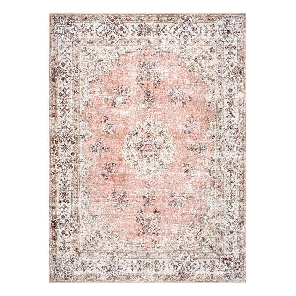 Kendra Coco Peach Washable Rug
