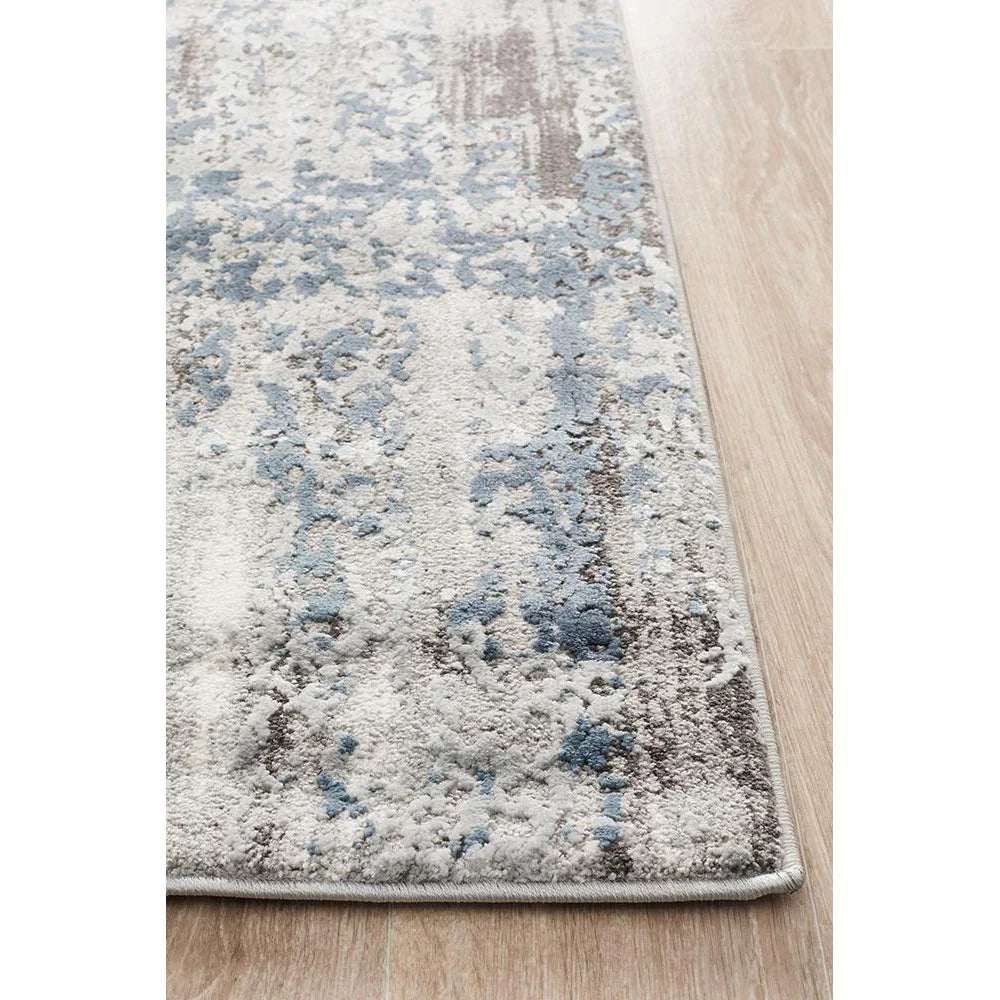 Kendra Casper Distressed Modern Runner Rug - ICONIC RUGS