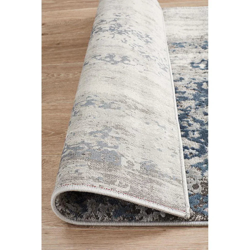 Kendra Casper Distressed Modern Runner Rug - ICONIC RUGS