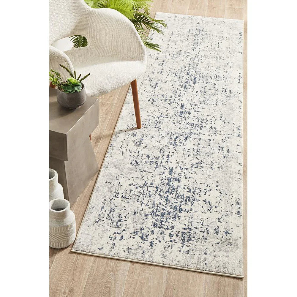 Kendra Farah Distressed Contemporary Runner Rug - ICONIC RUGS