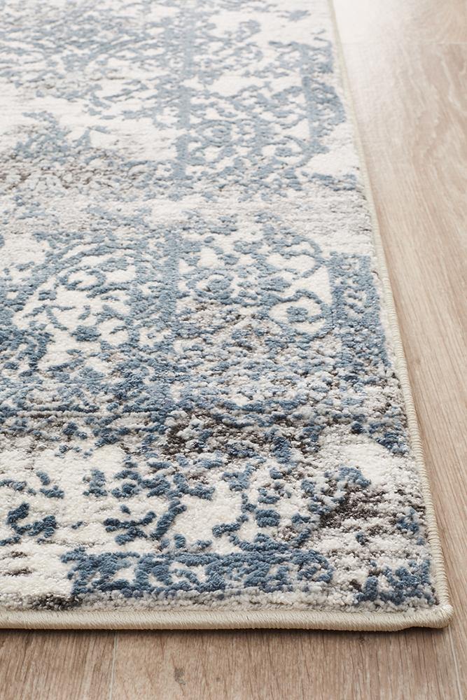 Kendra Yasmin Distressed Transitional Runner Rug - ICONIC RUGS