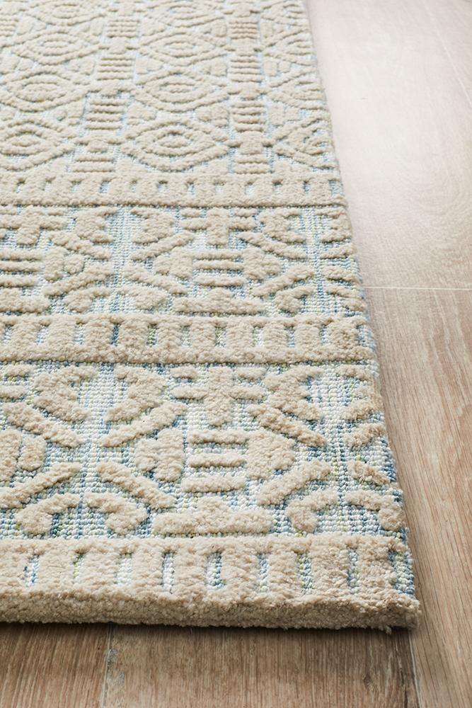 Levi Lucy Blue Green Rug - ICONIC RUGS